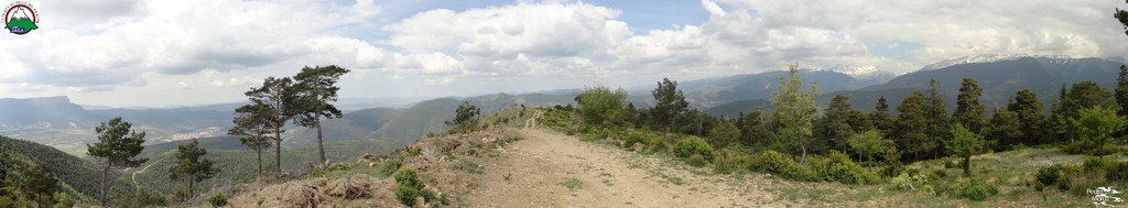 Panoramica de la bajada del Albarun