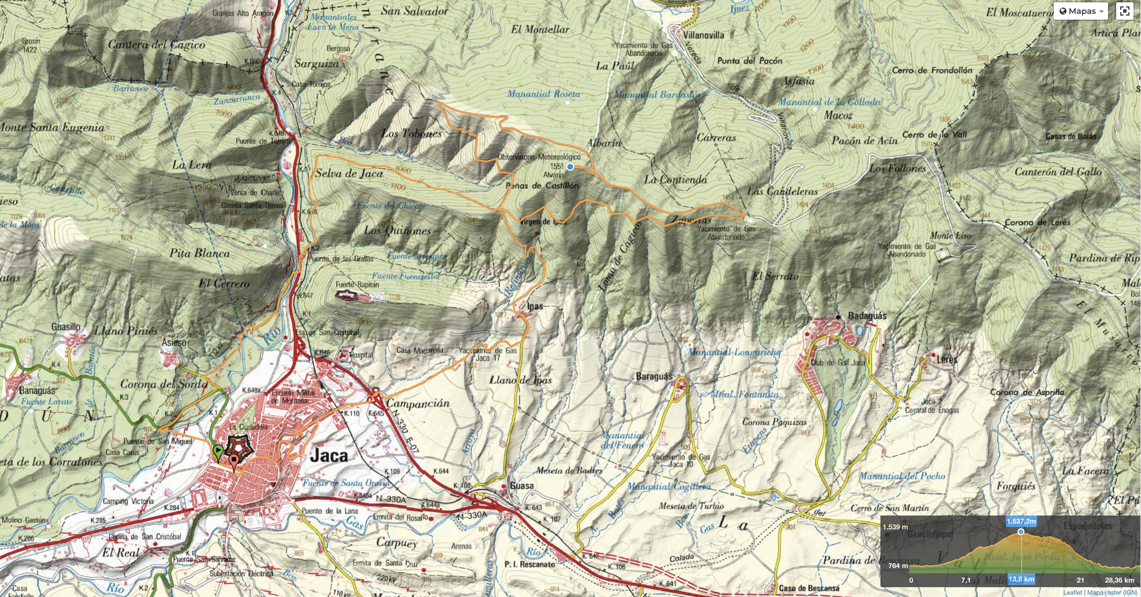 Mapa General Albarun